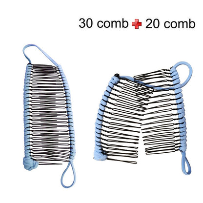 Hair Clip Hairpins and dish Girls Curly Hair Accessory Stretchable Banana Comb Hairpins Pins Styling Hair Coloring Chalk