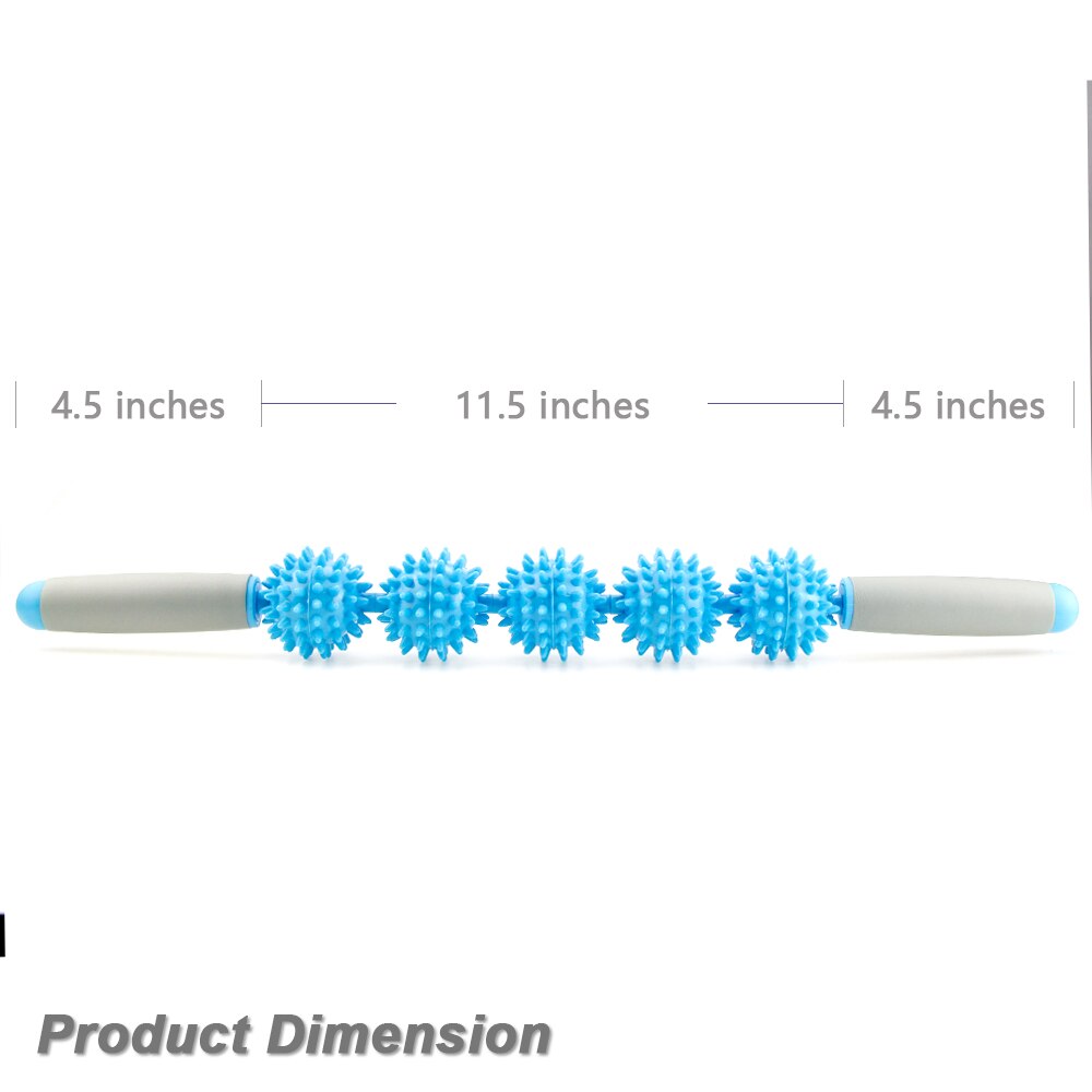 Muscle Roller Massage Stick with Spiky Ball