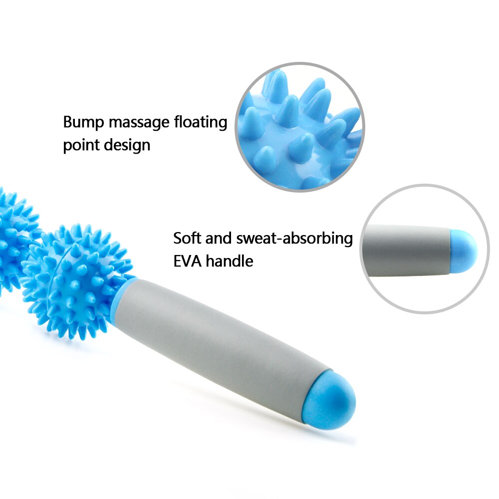 Muscle Roller Massage Stick with Spiky Ball