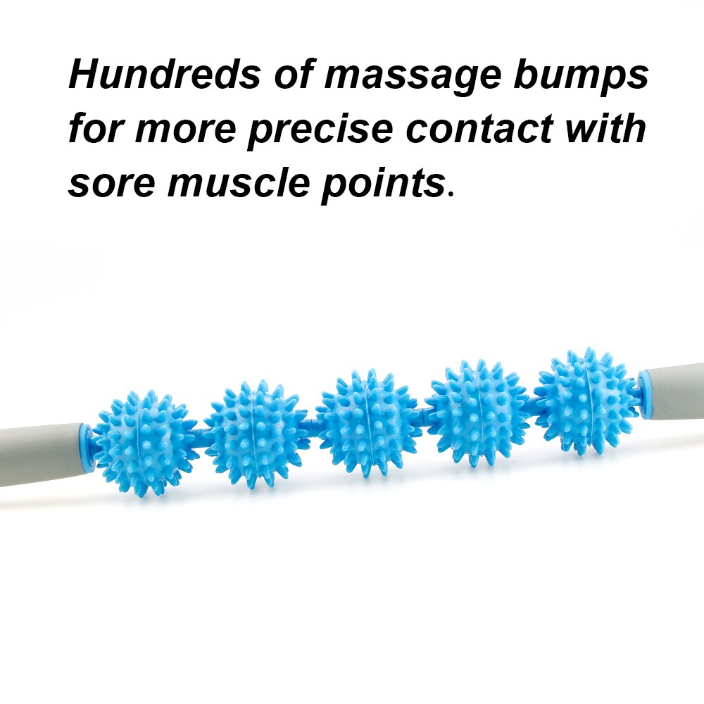 Muscle Roller Massage Stick with Spiky Ball