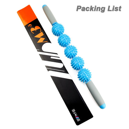 Muscle Roller Massage Stick with Spiky Ball