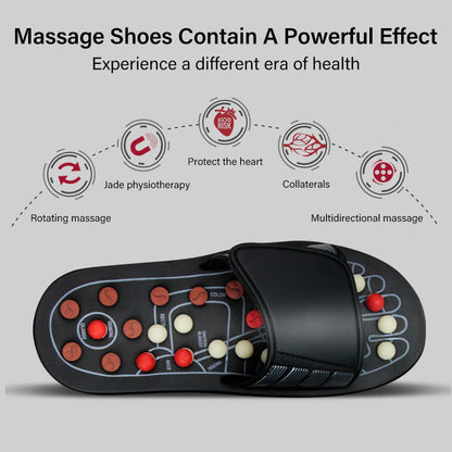 Iridescent Glow Acupressure Slippers