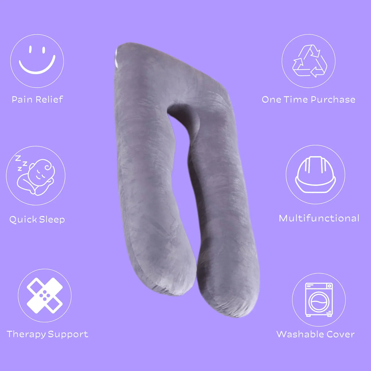 Iridescent Glow™ Sleep Therapy Pillow